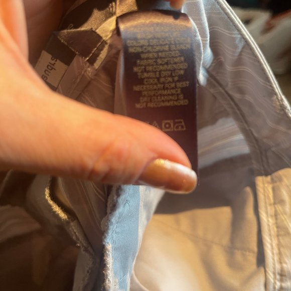 Liz Claiborne Gray Striped Boot Cut Pants - Picture 13 of 14